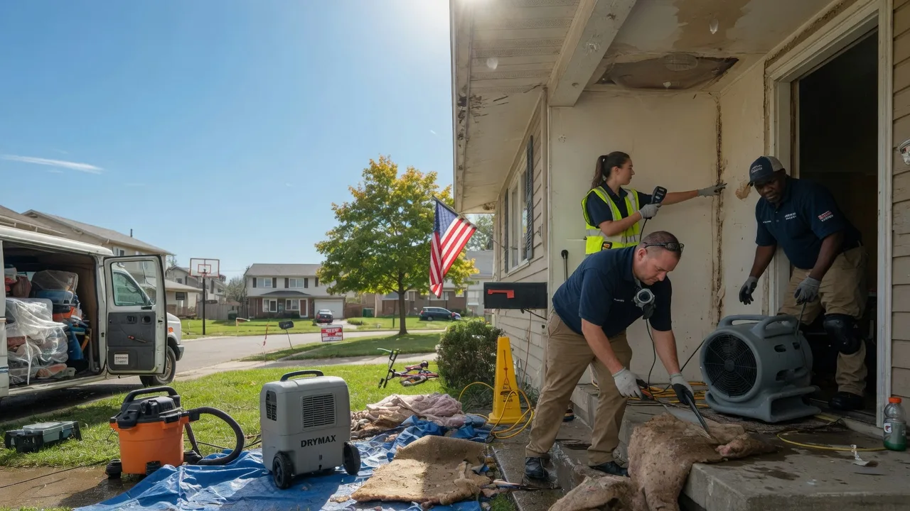 Water Damage Restoration in Moscow, OH near me